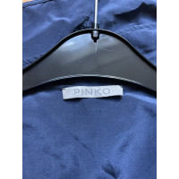 Pinko Oberteil aus Seide in Blau