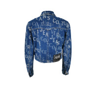 Versace Jacket/Coat Cotton in Blue
