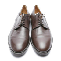 Armani Collezioni Lace-up shoes Leather in Brown