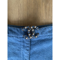 Chanel Short en Coton en Bleu