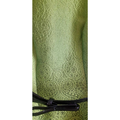 Isabel Sanchis Kleid aus Baumwolle in Grün