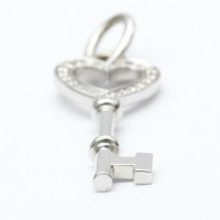 Tiffany & Co. Pendant White gold in Silvery
