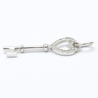 Tiffany & Co. Pendant White gold in Silvery