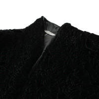 Versace Veste/Manteau en Viscose en Noir