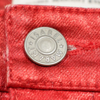 Isabel Marant Etoile Paire de Pantalon en Rouge