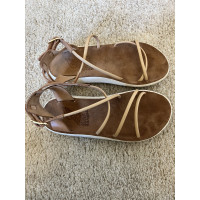 Ancient Greek Sandals Sandalen aus Leder in Beige