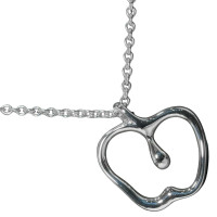 Tiffany & Co. Necklace Silver in Silvery