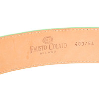 Fausto Colato Crocodile leather belt