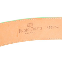 Fausto Colato Ceinture en cuir de crocodile