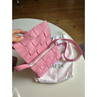 Bottega Veneta Cassette Small Leather in Pink