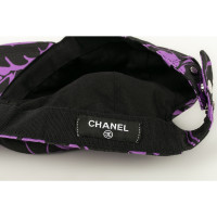 Chanel Chapeau/Casquette en Coton en Violet