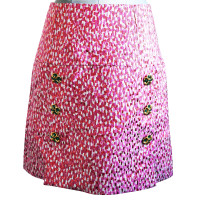 Dolce & Gabbana Jeweled A-Line Skirt