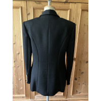 Balmain Blazer in Lana in Nero