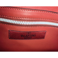 Valentino Garavani Rockstud Spike Leather in Red
