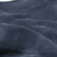Diane Von Furstenberg Kleid aus Leder in Blau