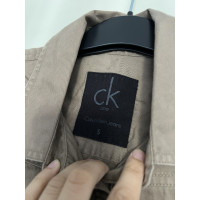 Calvin Klein Jeans Top Cotton in Khaki