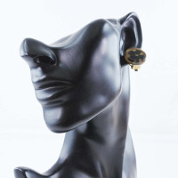 Chanel Ohrring aus Vergoldet in Schwarz