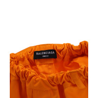 Balenciaga Short en Coton en Orange