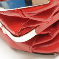 Bally Umhängetasche aus Leder in Rot