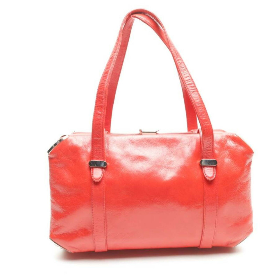 Bally Shoulder bag Leather in Red