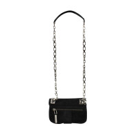 Roger Vivier Shoulder bag Suede in Black