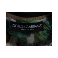Dolce & Gabbana Jacke/Mantel aus Seide in Grün