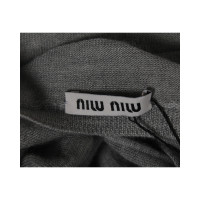Miu Miu Top Wool in Grey