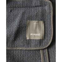 Pinko Giacca/Cappotto in Cotone in Blu