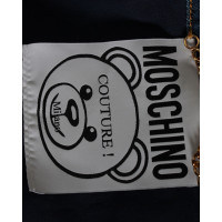 Moschino Veste/Manteau en Coton en Bleu
