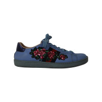 Gucci Sneaker in Pelle in Blu