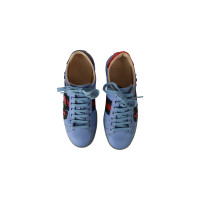 Gucci Sneaker in Pelle in Blu