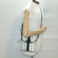 Mcm Shoulder bag Leather in White