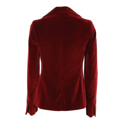Dolce & Gabbana Blazer aus Baumwolle in Rot