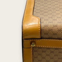 Gucci Reisetasche aus Leder in Beige