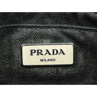 Prada Canapa en Denim en Noir