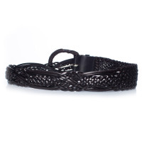 Anne Fontaine Belt Leather in Black