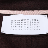 Harris Wharf Jacke/Mantel aus Wolle in Bordeaux