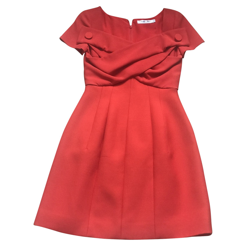 Christian Dior Mini abito rosso