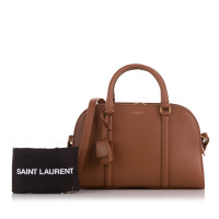 Saint Laurent Sac à bandoulière en Cuir en Marron