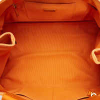 Prada Tote bag Canvas in Orange