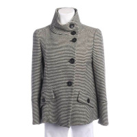 Max Mara Jacke/Mantel aus Wolle in Weiß