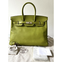 Hermès Birkin Bag 35 Leather in Green