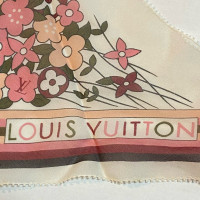 Louis Vuitton Echarpe/Foulard en Soie en Bleu