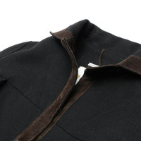 Rich & Royal Jacke/Mantel aus Wolle in Schwarz