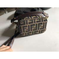 Fendi Handbag Cotton in Brown