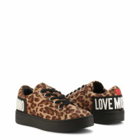 Love Moschino Trainers Cotton in Brown