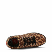 Love Moschino Trainers Cotton in Brown