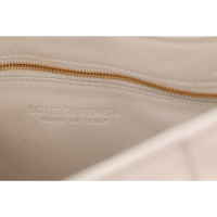 Bottega Veneta Chain Cassette Leather in White