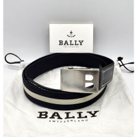 Bally Belt Cotton in Black