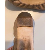 Louis Vuitton Slippers/Ballerinas Leather in Beige